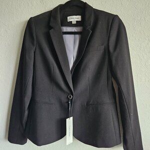 Calvin Klein black women's suit jacket - NEW with tags